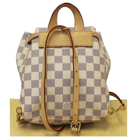 designer backpack purse louis vuitton|Louis Vuitton checkered backpack.